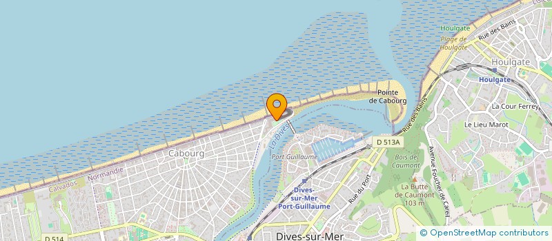 localisation de l'entreprise BURJA  CABOURG