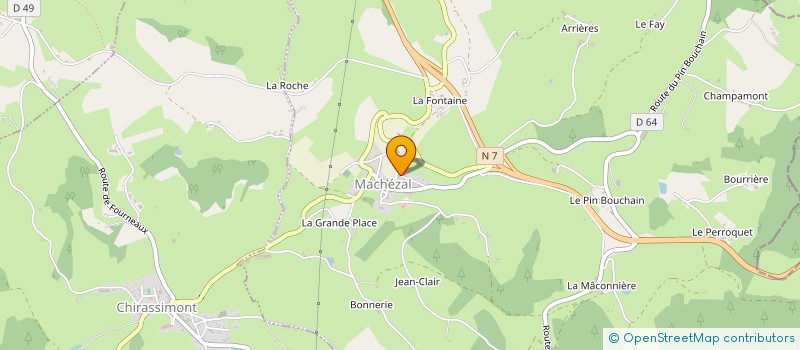 localisation de l'entreprise BURKELIEVRE  MACHEZAL