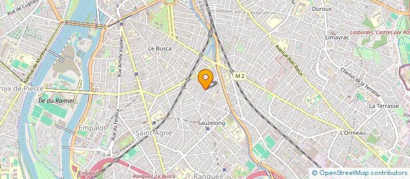 localisation de l'entreprise BURKIN'ACTION  TOULOUSE