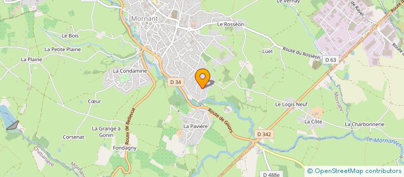 localisation de l'entreprise BURKINASOL  MORNANT