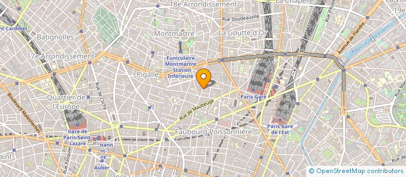localisation de l'entreprise BURLAUT SANITAIRE à PARIS