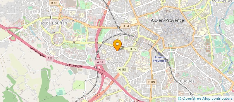localisation de l'entreprise BURLES ET COMPAGNIE à AIX-EN-PROVENCE