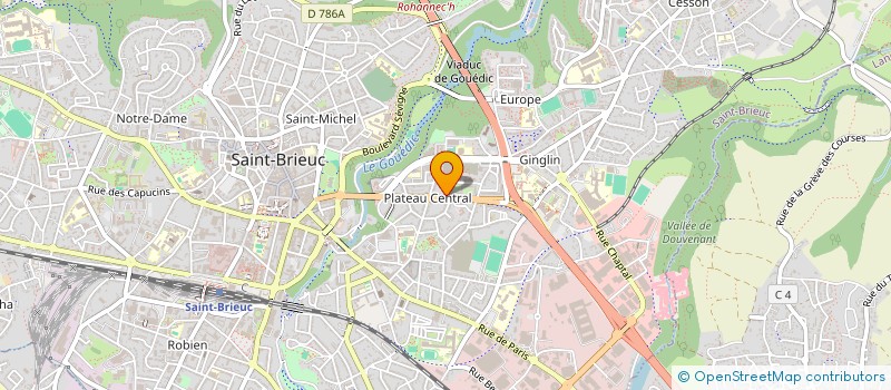 localisation de l'entreprise BURLESQUE EN BRETAGNE à SAINT-BRIEUC