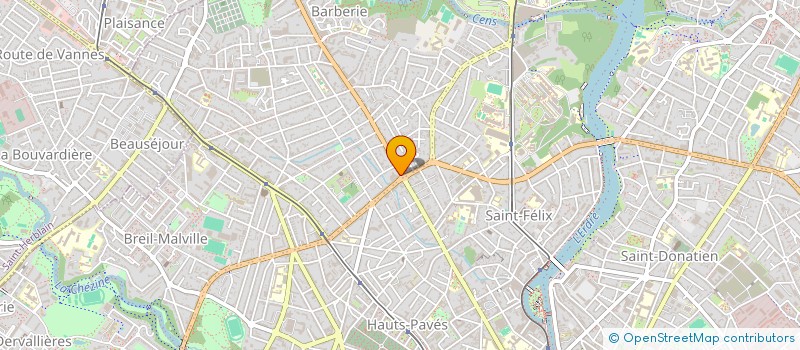 localisation de l'entreprise BURLESQUE FREAKY FOLLIES  NANTES