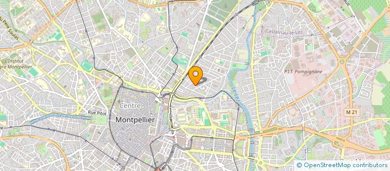 localisation de l'entreprise BURLEZ à MONTPELLIER