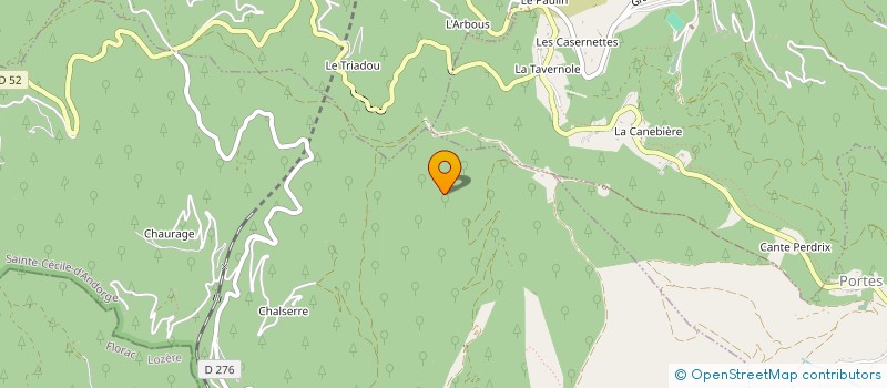 localisation de l'entreprise BURLON BERNARD SCI  LA GRAND-COMBE