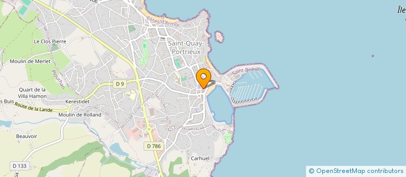 localisation de l'entreprise BURLOT COUVERTURE  LANTIC