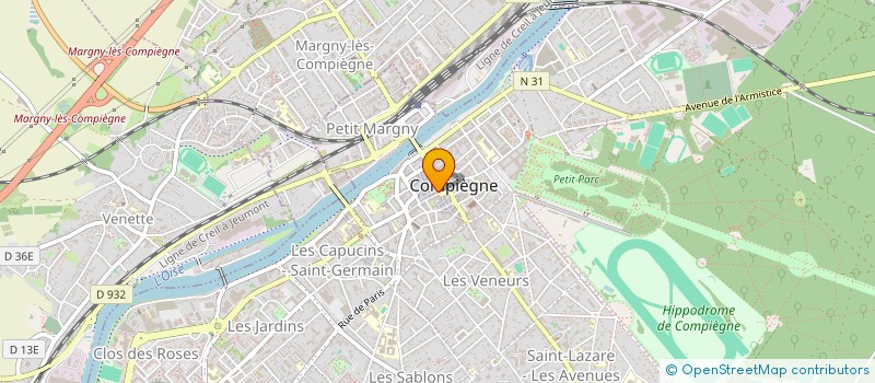 localisation de l'entreprise BURLY'S SARL  COMPIEGNE