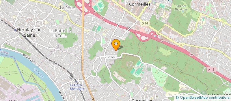 localisation de l'entreprise BURN HIT  MONTIGNY-LES-CORMEILLES