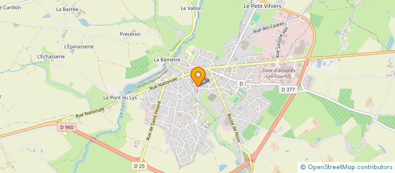 localisation de l'entreprise BURNEL IMMO à LYS-HAUT-LAYON