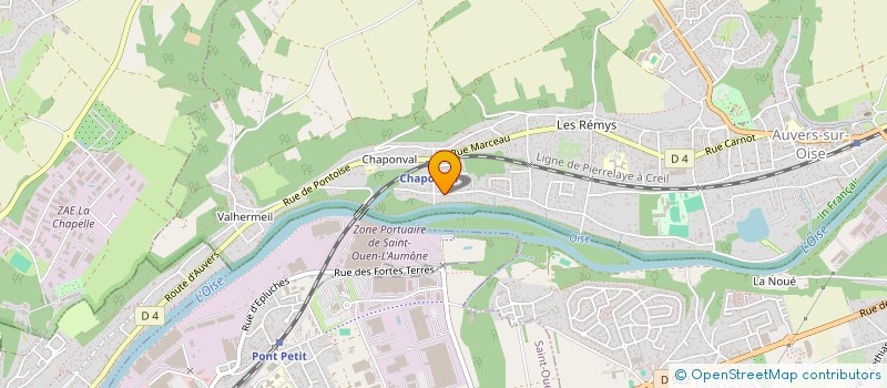 localisation de l'entreprise BURNET ASSET MANAGEMENT à AUVERS SUR OISE