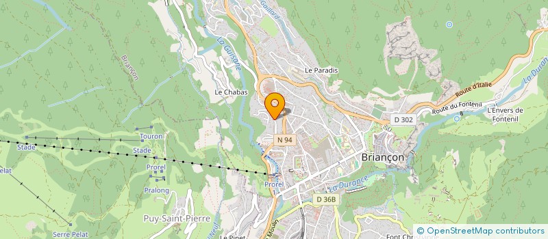 localisation de l'entreprise BURNET'EAU RENOV  BRIANCON