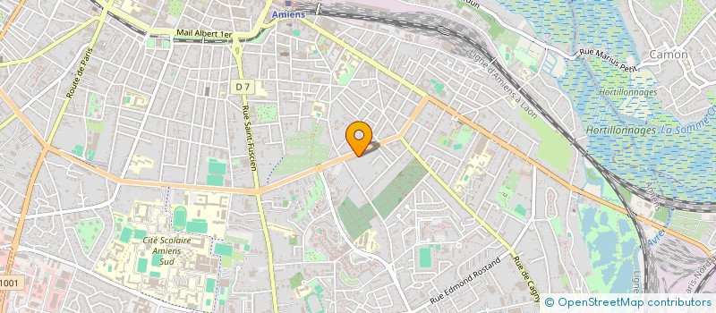 localisation de l'entreprise BURNING ASHES  AMIENS