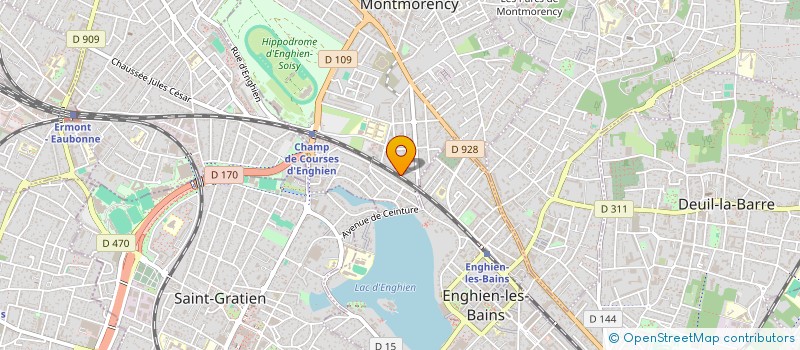 localisation de l'entreprise BURNOUF  SOISY-SOUS-MONTMORENCY