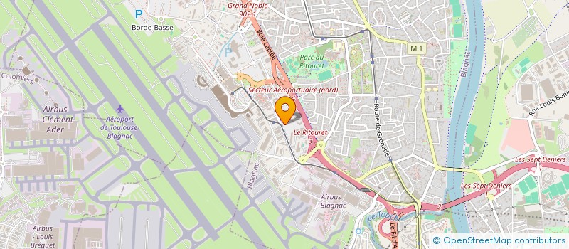 localisation de l'entreprise BURNS AEROSPACE EUROPE SARL à COLOMIERS