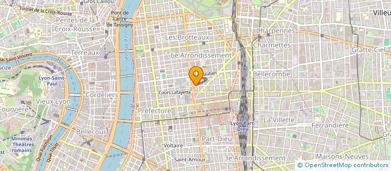 localisation de l'entreprise BURO 113 VAISE  LYON