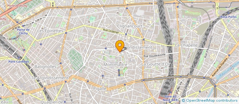 localisation de l'entreprise BURO à PARIS