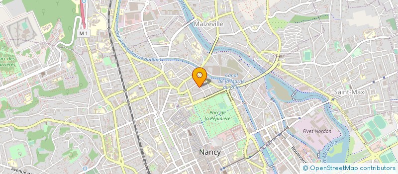 localisation de l'entreprise BURO ALL INCLUDING  NANCY