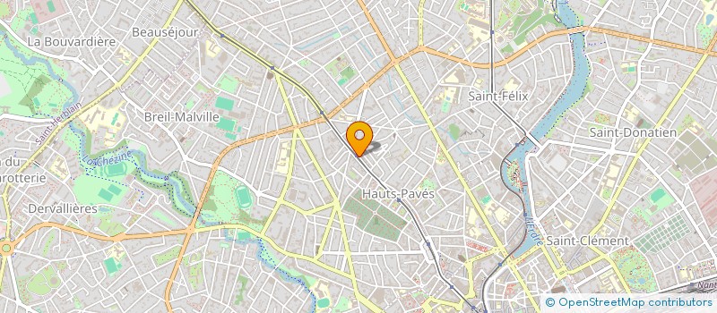 localisation de l'entreprise BURO BELLEVUE à NANTES