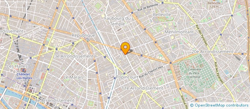 localisation de l'entreprise BURO CLUB DEVELOPPEMENT à PARIS