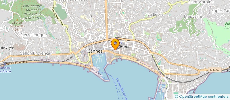 localisation de l'entreprise BURO COPY  CANNES