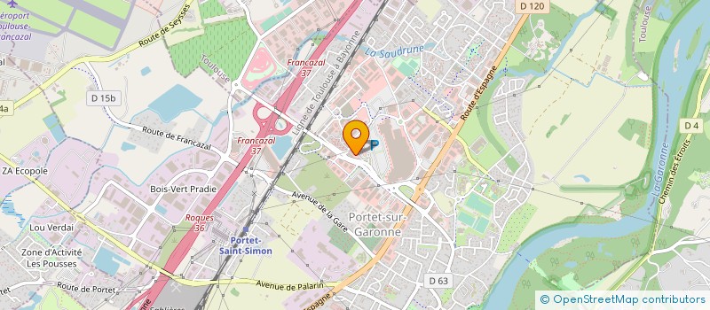 localisation de l'entreprise BURO ERGO à PORTET-SUR-GARONNE