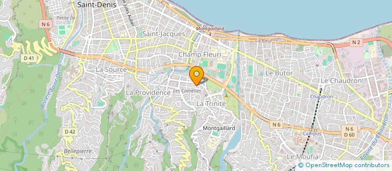 localisation de l'entreprise BURO EST à SAINT-DENIS