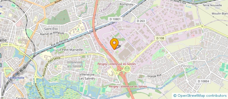 localisation de l'entreprise BURO EXPERT AMENAGEMENT à PERIGNY