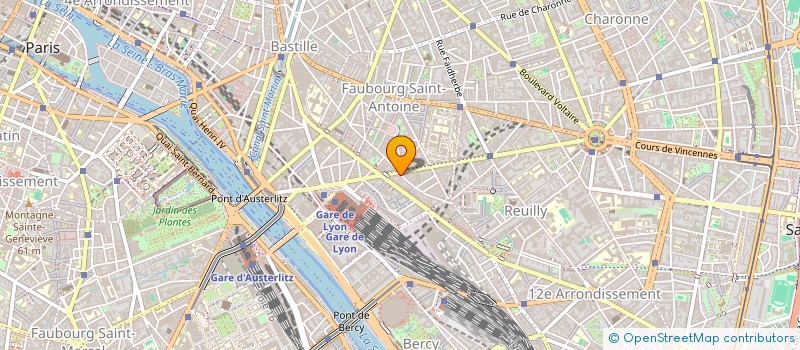localisation de l'entreprise BURO FM à PARIS