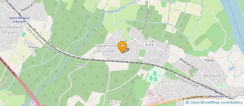 localisation de l'entreprise BURO NET à AYGUEMORTE-LES-GRAVES