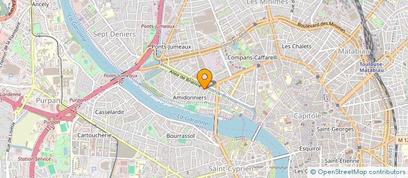 localisation de l'entreprise BURO O 71  TOULOUSE