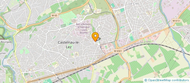 localisation de l'entreprise BURO PIOMBO à CASTELNAU-LE-LEZ