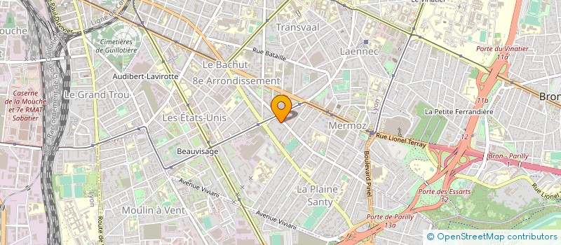 localisation de l'entreprise BURO'SERVICES  LYON