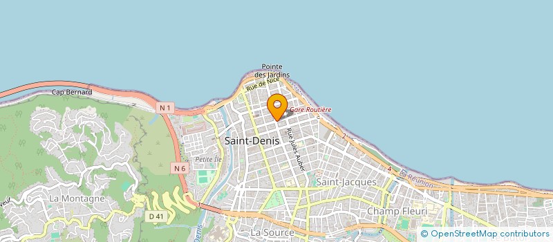 localisation de l'entreprise BURO ST JOSEPH à SAINT-DENIS