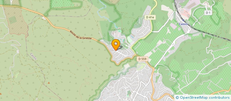 localisation de l'entreprise BURO SYST'M à CASSIS