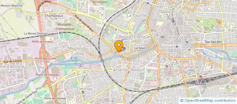 localisation de l'entreprise BURO SYSTEM PLUS à RENNES