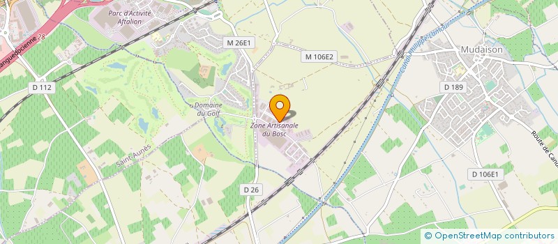 localisation de l'entreprise BURO-SYSTEMES  MUDAISON