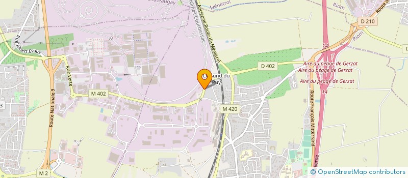 localisation de l'entreprise BUROCLASS AMENAGEMENT  LA ROCHE BLANCHE