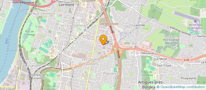 localisation de l'entreprise BUROK TECH  LORMONT