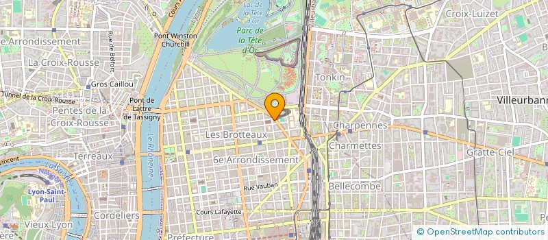 localisation de l'entreprise BUROL6  LYON