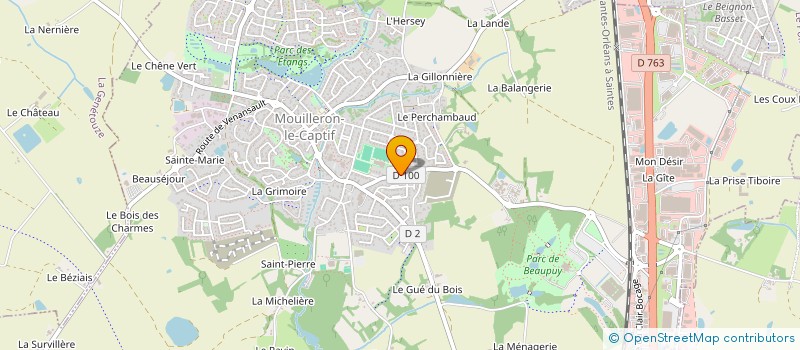 localisation de l'entreprise BUROLOGIC 79  MOUILLERON-LE-CAPTIF