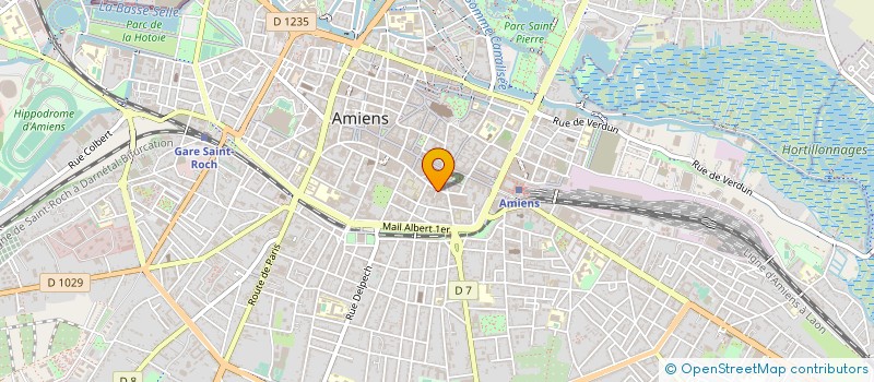 localisation de l'entreprise BUROLOGIC 80  AMIENS