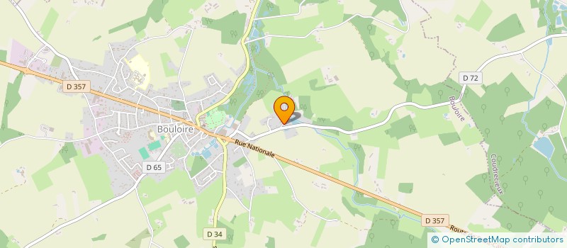 localisation de l'entreprise BURON à BOULOIRE