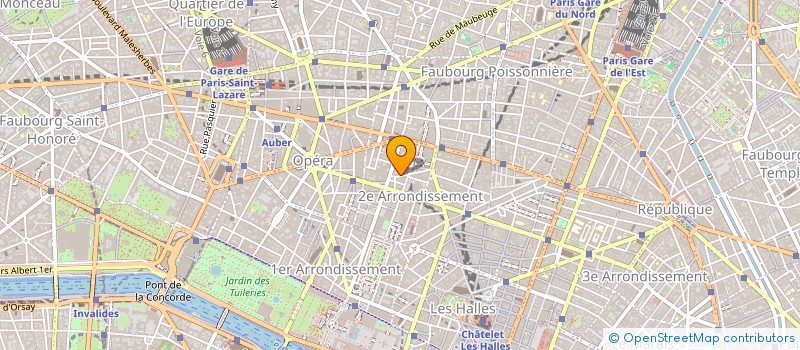 localisation de l'entreprise BUROPAR  PARIS