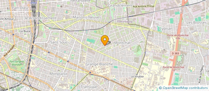 localisation de l'entreprise BUROPHONE  LYON