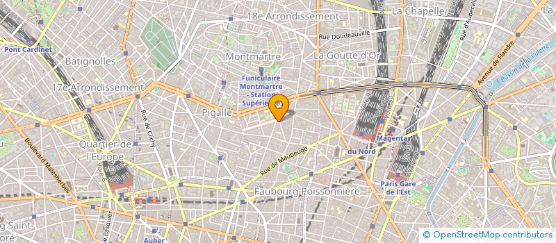 localisation de l'entreprise BUROPRO à PARIS
