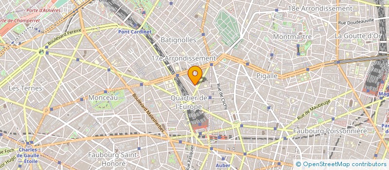 localisation de l'entreprise BUROTIC'CENTER à PARIS