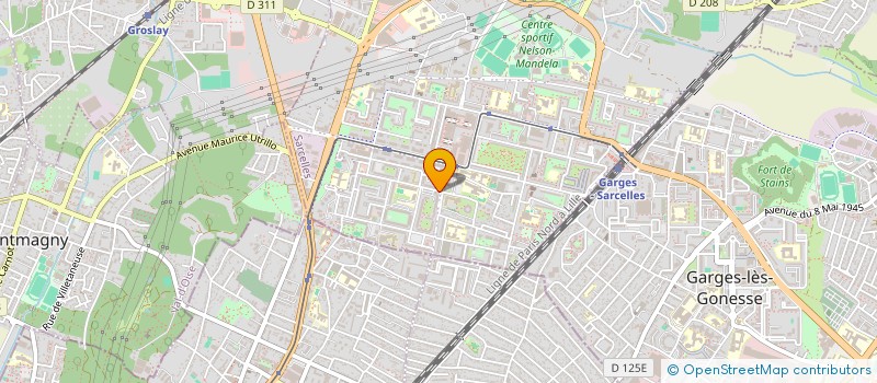 localisation de l'entreprise BUROTICA FRANCE  SARCELLES