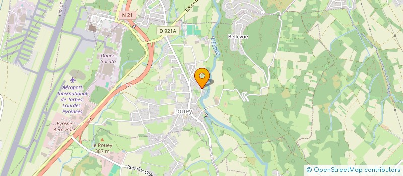 localisation de l'entreprise BUROU  LOUEY