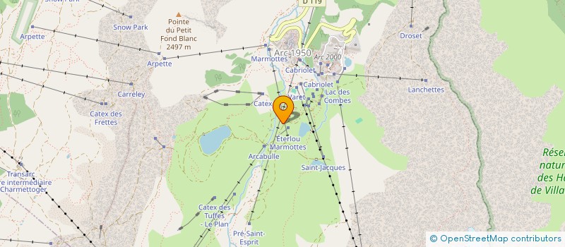 localisation de l'entreprise BURRETT  BOURG-SAINT-MAURICE